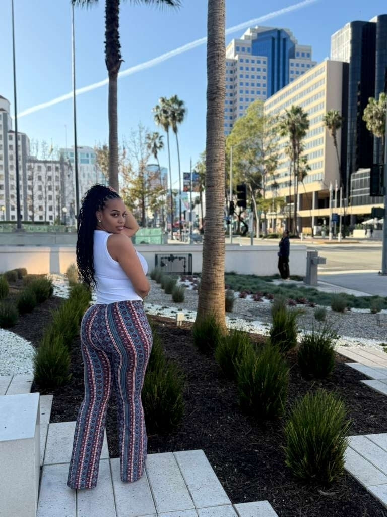 Paisley Knit Bell Bottoms