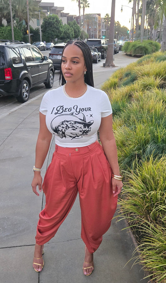 FINE AUNTIE Harem Pants