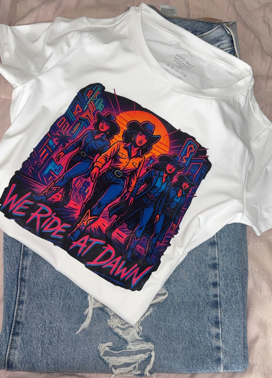 We Ride At Dawn Tee ♡