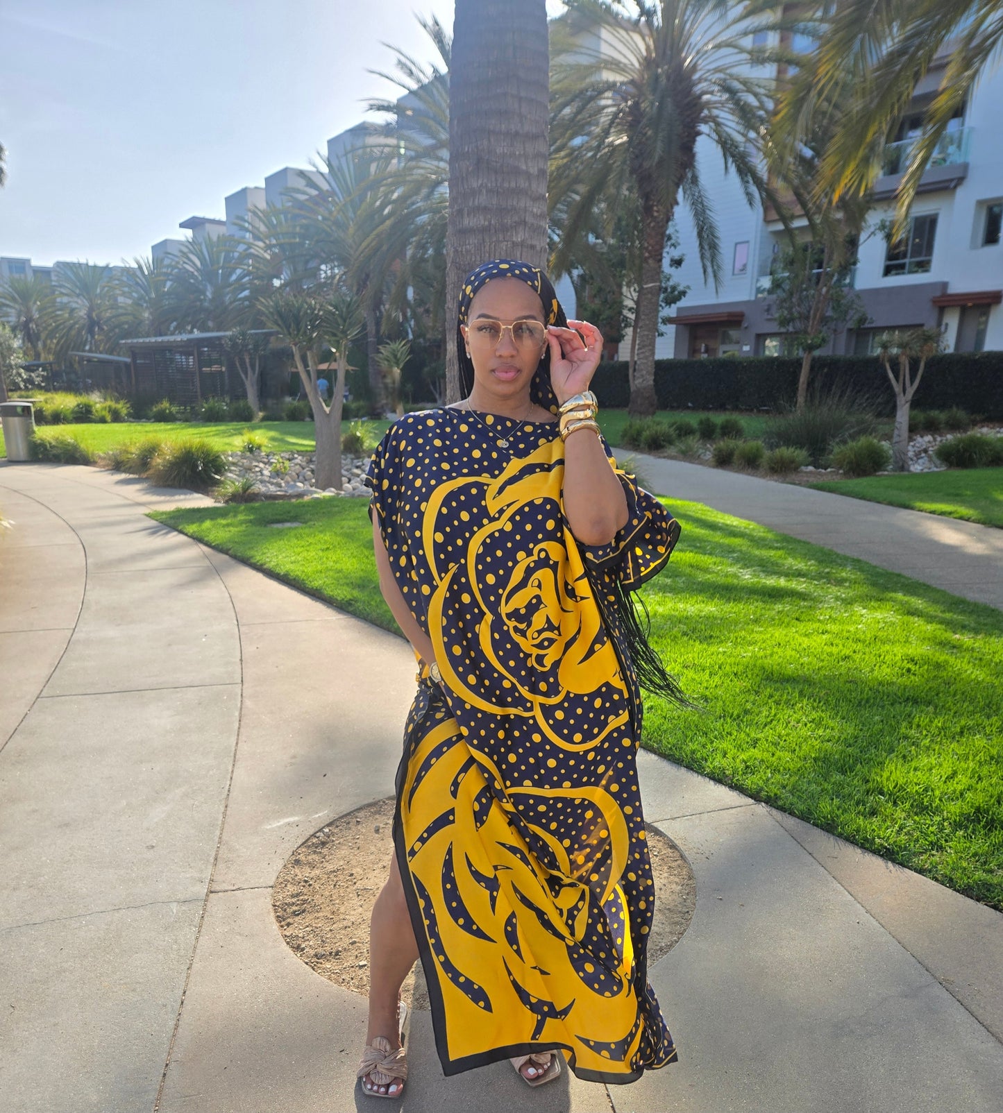 Goddess Kaftan & Scarf